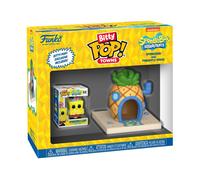 Funko Bitty POP! Town: SpongeBob Squarepants - SpongeBob and Pineapple House - Collectable Vinyl Figure - Gift Idea - Official Merchandise - Toys For