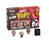 Funko Bitty POP WWE Bret Hit Man Hart 4-pack Vinyl Figures New