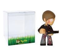 Funko Bloody Daryl Dixo n: 2.8in Mystery Minis Vinyl Figurine Bundle with 1 Compatible 'ToysDiva' Graphic Protector (03801 - B) [Rare]