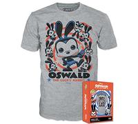 Funko Boxed Tee: Disney - Oswald - Large - (L) - T-Shirt - Clothes - Gift Idea - Short Sleeve Top for Adults Unisex Men and Women - Official Merchandise Fans