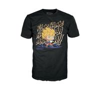 Funko Boxed Tee: Dragon Ball Z - Gohan/Goku - Small - (S) - T-Shirt - Clothes - Gift Idea - Short Sleeve Top for Adults Unisex Men and Women - Official Merchandise Fans