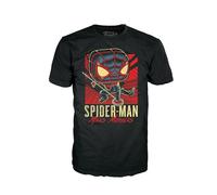 Funko Boxed Tee: Gamerverse - Miles Morales - Large - (L) - Spider-man - T-Shirt - Clothes - Gift Idea - Short Sleeve Top for Adults Unisex Men and Women - Official Merchandise - Games Fans