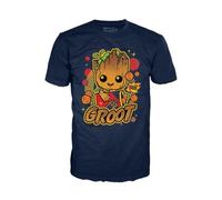 Funko Boxed Tee: Groot Shorts - Groot - (XL) - T-Shirt - Clothes - Gift Idea - Short Sleeve Top for Adults Unisex Men and Women - Official Merchandise - Movies Fans