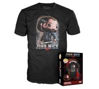 Funko Boxed Tee: John Wick 3- John Wick - Small - T-Shirt - Clothes - Gift Idea - Short Sleeve Top for Adults Unisex Men and Women - Official Merchandise - Movies Fans