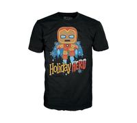 Funko Pop! Tees: Marvel Holiday - Gingerbread Iron Man Hero Boxed T-Shirt