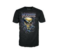 Funko Boxed Tee: Marvel: Wolverine: L - Large - (L) - Marvel Comics - T-Shirt - Clothes - Gift Idea - Short Sleeve Top for Adults Unisex Men and Women - Official Merchandise - Comic Books Fans