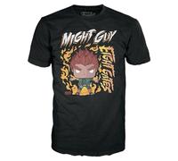 FUNKO BOXED TEE - NARUTO- 8 GATES GUY- M - SHIRTSTOPS - P2222z