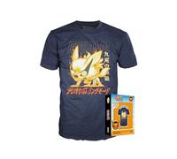 Funko Boxed Tee: Naruto: Kurama - Medium - T-Shirt - Clothes - Gift Idea - Short Sleeve Top for Adults Unisex Men and Women - Official Merchandise - Anime Fans Multicolour