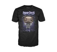 Funko Boxed Tee: Snoop Doggy Dogg - Large - (L) - T-Shirt - Clothes - Gift Idea - Short Sleeve Top for Adults Unisex Men and Women - Official Merchandise - Music Fans