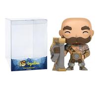 Funko BRAU m: P o p ! Games Vinyl Figurine Bundle with 1 Compatible Graphic Protector (004-10304 - B)