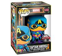 Funko Captain America Marvel Black Light Figure