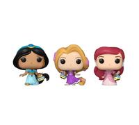 Funko Carrot Pocket POP! Disney - Rapunzel, Ariel and Jasmine - Collectable Vinyl Figure - Gift Idea - Official Merchandise - Toys for Kids & Adults - Model Figure for Collectors and Display