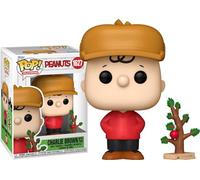 Funko Charlie Brown with Tree Buddy + Pop Protector: Peanuts Christmas Pop! TV Animation Vinyl Figure (Collector Gift Set Bundled with ToyBop Brand Box Protector Case)