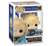 Funko CHASE Pop Black Clover - GLOW Luck Voltia Exclusive Figure #1102 CHASE