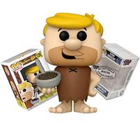 Funko Cocoa Pebbles - Barney Rubble with Cereal + ToyBop Protector: Pop! Retro Ad Icons Vinyl Figure (Bundled with Pro-Deluxe Pop Protector Collector Case Box Gift Set)