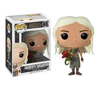 Funko Daenerys Targaryen: Game of Thrones x POP! Vinyl Figure & 1 POP! Compatible PET Plastic Graphical Protector Bundle [#003 / 03012 - B]