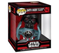 Funko Darth Vader Star Wars Deluxe Rides With Tie Advanced Starfighter Figure Multicolor,Clear Kids