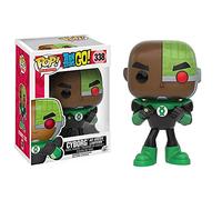 Funko - DC Comics Figure - Teen Titans Go! - Cyborg As Green Lantern Pop 10 cm Exclu - 0889698102735