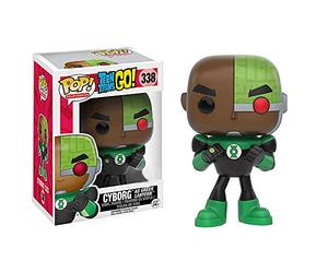 Funko - DC Comics Figure - Teen Titans Go! - Cyborg As Green Lantern Pop 10 cm Exclu - 0889698102735