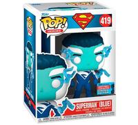 Funko POP! Heroes: DC - Superman - (Blue) - (NYCC/Fall Con) - DC Comics - Collectable Vinyl Figure - Gift Idea - Official Merchandise - Toys for Kids & Adults - Comic Books Fans
