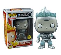 Funko DC Heroes White Lantern Firestorm Glow in the Dark Pop Vinyl Exc