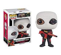 Funko Deadshot [Masked]: Suicide Squad x POP! Heroes Vinyl Figure & 1 POP! Compatible PET Plastic Graphical Protector Bundle [#106 / 08360 - B]