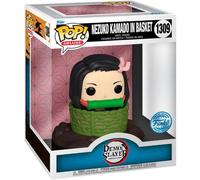 Funko Brand Nezuko in Basket Figurine, Hot Topic Exclusive - Model 1309, Red Color