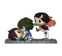 Funko Pop! Demon Slayer Tanjira and Nezuko VS Demon Temple 1419 (Special Edition)