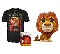 Funko Pop! & Tee: The Lion King - Mufasa (Flocked) And T-Shirt