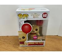 Funko - Disney Christopher Robin-Winnie The Pooh Flocked W/Balloon Figurine, Multicoloured, 32425