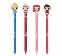 Funko Disney Princess Pop Chibi Character Pens - (All 4 Cinderella, Belle, Mulan & Ariel)