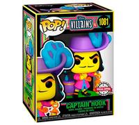 Funko POP! Disney: Villains - Hook - (Blacklight) - Disney Villains - Collectable Vinyl Figure - Gift Idea - Official Merchandise - Toys for Kids & Adults - Movies Fans - Model Figure for Collectors