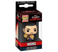 Funko POP! Keychain Marvel: - Wong - Doctor Strange Novelty Keyring - Collectable Mini Figure - Stocking Filler - Gift Idea - Official Merchandise - Movies Fans - Backpack Decor