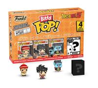 Funko Bitty POP! Dragon Ball Z and A Surprise Mystery Mini Figure - 0.9 Inch (2.2 Cm) Collectable - Stackable Display Shelf Included - Gift Idea - Party Bags Stocking - Cake Topper - Anime Fans