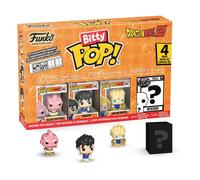 Funko Bitty POP! Dragon Ball Z and A Surprise Mystery Mini Figure - 0.9 Inch (2.2 Cm) Collectable - Stackable Display Shelf Included - Gift Idea - Party Bags Stocking - Cake Topper - Anime Fans