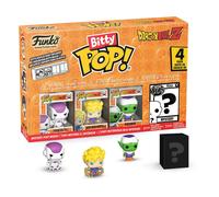 Funko Bitty POP! Dragon Ball Z and A Surprise Mystery Mini Figure - 0.9 Inch (2.2 Cm) Collectable - Stackable Display Shelf Included - Gift Idea - Party Bags Stocking - Cake Topper - Anime Fans