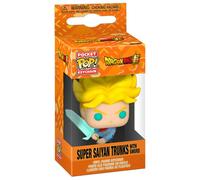Funko Dragon Ball Super Trunks Pocket Saiyan With Sword Keychain
