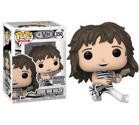 Funko Eddie Van Halen 1978 New Haven with Guitar + Pop Protector: Pop! Rocks Vinyl Figure EE Set Bundled with ToyBop Brand Box Protector Collector Case