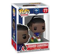 Funko POP! Football: France - Eduardo Camavinga | Official Merch - Collectable Vinyl Figurine for Shelf Display - Birthday Gift Idea for Fans and Collectors
