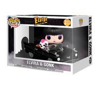 Funko Elvira Mistress Of The Dark Deluxe Elvira Gonk Rides Figure