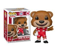Funko POP! Football: Bayern Munich - Berni the Bear | Official Merch - Collectable Vinyl Figurine for Shelf Display - Birthday Gift Idea for Fans and Collectors