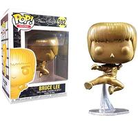 Funko - Figurine Bruce Lee - Game of Death Bruce Lee Kicking (GOLD) Exclusive Pop 10cm - 0889698327299