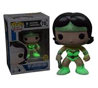 Funko - Figurine DC Heroes - White Lantern Wonder Woman Glow in the dark Exclu Pop 10cm - 0849803063801