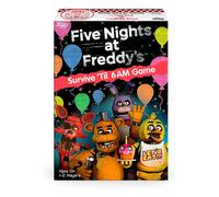 Funko Games - Five Nights at Freddy's - Survival until 6am - Game, creepy strategic board game for adults and children from 8 years old, board game with Freddy Fazbear, 1 to 2 players