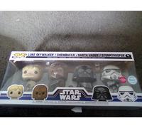 Funko Pop Star Wars 4 Pack Flocked Special Edition Episode IV A New Hope