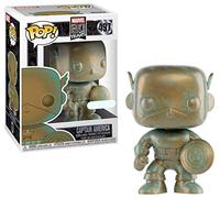 Captain America Marvel 80th Anniversary Patina US Excl Pop!