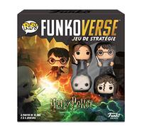 Funko Games Black Mag Funkoverse - French Version - Harry, Hermione, Bellatrix LeStrange, Lord Voldemort - 3'' (7.6 Cm) POP! - Light Strategy Board Game For Children & Adults (Ages 10+) - 2-4 Players