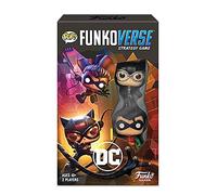 Funko Games DC 101 Funkoverse Extension - English Version - Other Board Game - CatWoman And Robin - 3'' (7.6 Cm) POP! - Light Strategy Board Game For Children & Adults (Ages 10+) - 2-4 Players