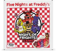 FUNKO GAMES Five Nights at Freddy's Night of Frights - Survival Strategy Board Game Including 4 Original FNAF Character Figures - For 2 to 4 Players Ages 8+