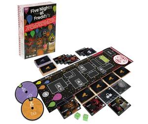 Funko Games - Five Nights at Freddy's - Survival until 6am - Game, creepy strategic board game for adults and children from 8 years old, board game with Freddy Fazbear, 1 to 2 players